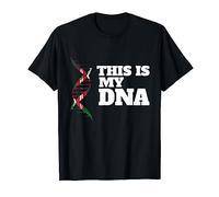 This is my DNA Proud Kenyan Patriotic Kenya Flag Country T-Shirt