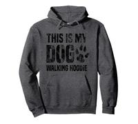 This is My Dog Walking Hoodie Pullover Hoodie
