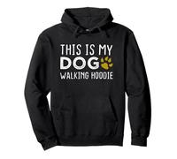 This is My Dog Walking Hoodie Pullover Hoodie