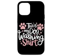 This Is My Dog Washing Shirt Case for iPhone 12/12 Pro