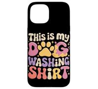 This Is My Dog Washing Shirt Case for iPhone 15