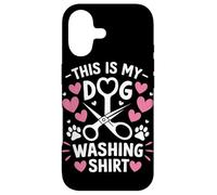 This Is My Dog Washing Shirt Case for iPhone 17