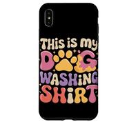 This Is My Dog Washing Shirt Case for iPhone XS Max