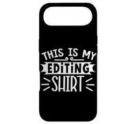 This Is My Editing Shirt for Editors and Filmmaker Case for iPhone Air