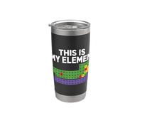 This is My Element Chemistry Science Teacher Laboratory Nerd Stainless Steel Insulated Tumbler