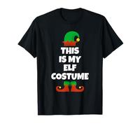 This is My Elf Costume Halloween Lazy Easy Last Minute T-Shirt