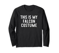 This is My Falcon Costume Halloween Funny Simple Kids Adult Long Sleeve T-Shirt