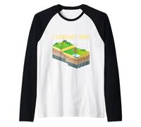 This is My Fault Earthquake Geology Raglan Baseball Tee
