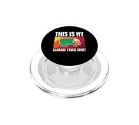This Is My Favorite Garbage Truck Funny Sanitation Worker PopSockets PopGrip for MagSafe