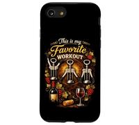 This Is My Favorite Workout Corkscrew Wine Lover Sommelier Case for iPhone SE (2020) / 7/8