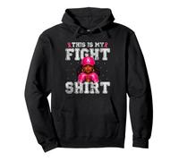 This Is My Fight Breast Cancer Walk Warrior Squad Pink Pullover Hoodie