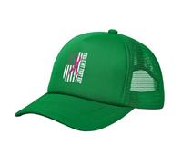 This is My Fight Hat Breast Cancer Awareness October Mesh Trucker Hat Green