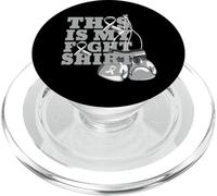 This Is My Fight Shirt Brain Cancer Fighter Support Strong PopSockets PopGrip for MagSafe