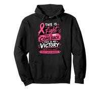 This is My Fight Shirt Breast Cancer Awareness Pink Ribbon Pullover Hoodie