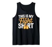 This is My Fight Shirt Orange Ribbon Awareness Warrior Tank Top