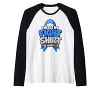 This is My Fight Shirt T2D Warrior Diabetes Awareness Raglan Baseball Tee