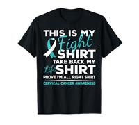 This is My Fight Shirt Take Back My Life Inspirational Cervi T-Shirt