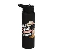 This is My First Country Concert Stainless Steel Insulated Water Bottle