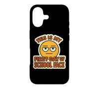 This Is My First Day Of School Face Funny Student Teacher Case for iPhone 17
