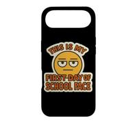 This Is My First Day Of School Face Funny Student Teacher Case for iPhone Air