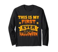 This is My First Ever Halloween Bone Head Spooky Halloween Long Sleeve T-Shirt