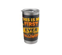 This is My First Ever Halloween Bone Head Spooky Halloween Stainless Steel Insulated Tumbler
