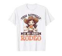 This is My First Rodeo, Country Rodeo Girl Toddler Cowgirl T-Shirt
