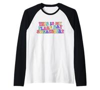 This is My Flare Day Sweatshirt Disease Chronic Illness Raglan Baseball Tee