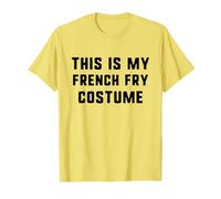 This is My French Fry Costume Halloween Easy Kids Adult T-Shirt