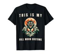 This is My Full Moon Costume Werewolf Ripping Shirt Meme T-Shirt