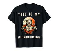 This is My Full Moon Costume Werewolf Ripping Shirt Meme T-Shirt