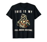 This is My Full Moon Costume Werewolf Ripping Shirt Meme T-Shirt