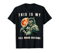 This is My Full Moon Costume Werewolf Ripping Shirt Meme T-Shirt