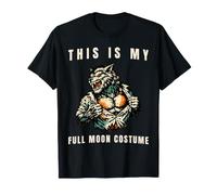 This is My Full Moon Costume Werewolf Ripping Shirt Meme T-Shirt
