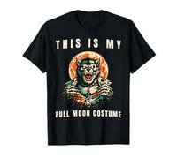 This is My Full Moon Costume Werewolf Ripping Shirt Meme T-Shirt