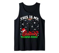 This is My Giant Schnauzer Dog Ugly Christmas Pajama Sweater Tank Top
