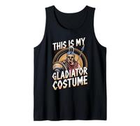This Is My Gladiator Costume Italy Roman Roma Rome Tank Top