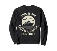 This Is My Goth Cruise Costume Gothic Ship Vacation Sweatshirt