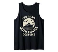 This is My Goth Cruise Costume Gothic Ship Vacation Tank Top