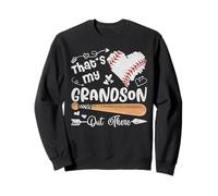 This is my grandson out there, baseball, grandma, mother's day Sweatshirt