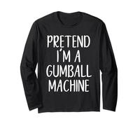 This is My Gumball Machine Costume Halloween Easy Gum-Ball Long Sleeve T-Shirt