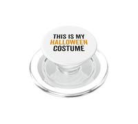 This Is My Halloween Costume Funny Halloween Party Joke PopSockets PopGrip for MagSafe