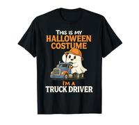 This is My Halloween Costume I’m a Truck Driver Autumn T-Shirt