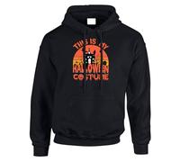This Is My Halloween Costume Spooky Vibes Mens Hoodie Christmas Jumper Halloween No Costume Gift Black - Small