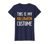This is My Halloween Costume T-Shirt, Women, Navy Blue, Medium