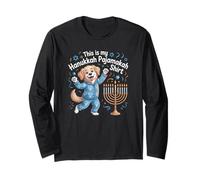 This is My Hanukkah Pajamakah Dog Funny Long Sleeve T-Shirt