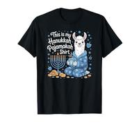 This is My Hanukkah Pajamakah Llama Funny T-Shirt