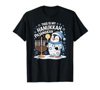 This is My Hanukkah Pajamakah Penguin Funny T-Shirt