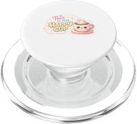 This Is My Happy Cup Cute Kawaii Coffee Mug Design PopSockets PopGrip for MagSafe