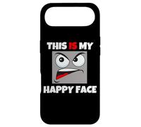 This Is My Happy Face funny cool sarcastic bad attitude Case for iPhone Air